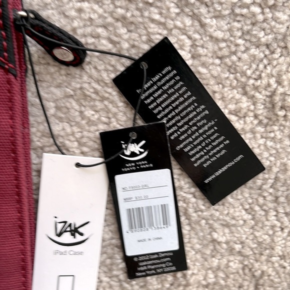 NWT IZAK WHIMSICAL RETRO DENIM IPAD/TABLET CASE - Picture 4 of 7